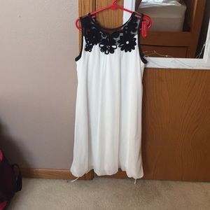 Amy Byer White dress